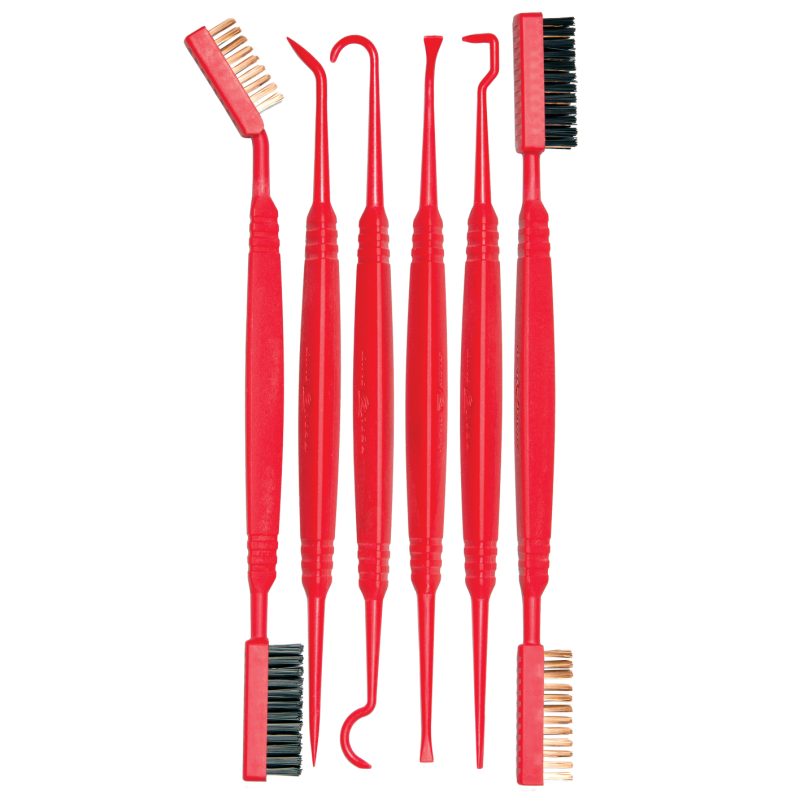 set de nettoyage pics et brosses accu-grip